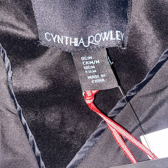Cynthia Rowley Black Velvet Blazer - Picture 4 of 4